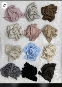 Jersey fabric scarf