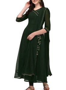 Beautiful Green Anarkali