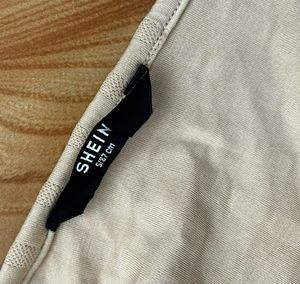 Textured Beige Top