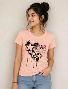 Cute Pink Graphic T-Shirt