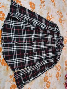 Black Men M Size Shirt Very Good Condition