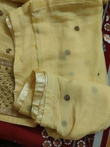 Elegant Yellow Kurta Set with Dupatta