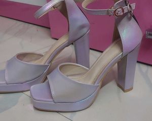 Chunky Platform Block Heels