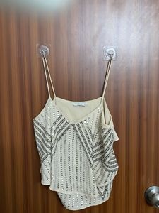 Sparkling Sequined Camisole Top