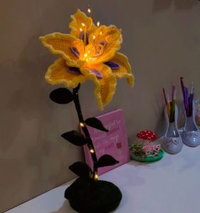 crochet lamp