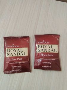 Santoor Sandal  Serum and face pack com