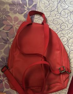 Vibrant dark pink Mini Backpack