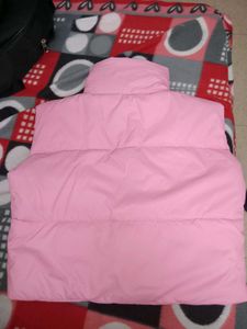 Pink half jacket