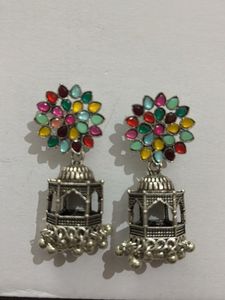 Multicolor Jhumka