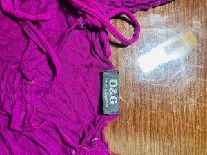 D&amp;G Colorblock Halter Dress