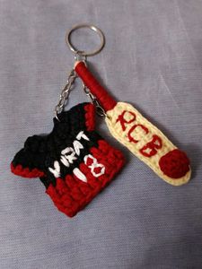 Crochet Cricket Keychain Set