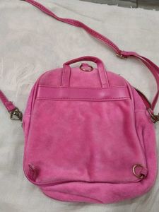Cute Pink Bunny Backpack