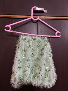 Sparkly Tassel Sequin Top