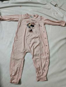 Baby Girls Minnie Mouse Romper