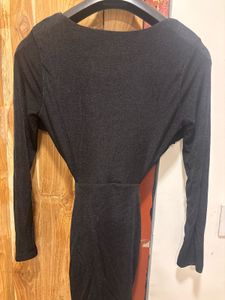 Chic Long Sleeve Ruched Dress