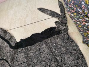 Boho Print V-Neck Top