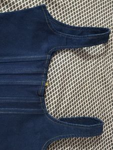 Denim Corset Top
