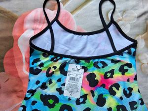 Funky Leopard Print Mini Dress