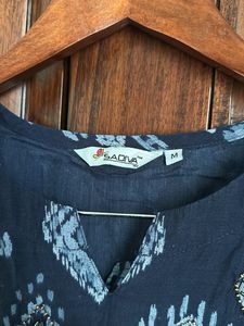 Blue Kurti For Women
