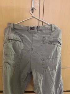 Oversize Cargo Grey Color Waist 44”