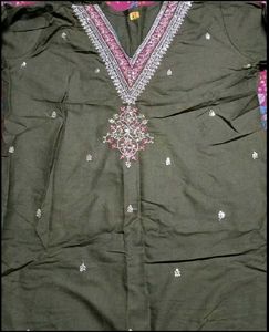 Embroidered Kurta Set (2 Piece)