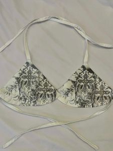 Y2k gothic Bikini Top