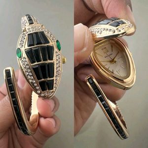 Unique Snake Design Watch