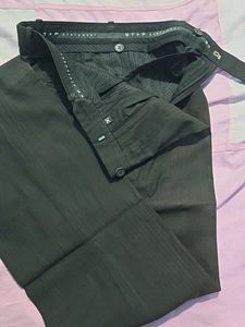 Classic Black Straight Leg Trousers