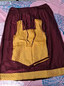 Beautiful, Traditional, Blouse N Skirt For Girls