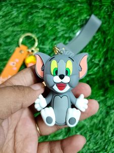 Set Of 2 Tom N Jerry Keychains