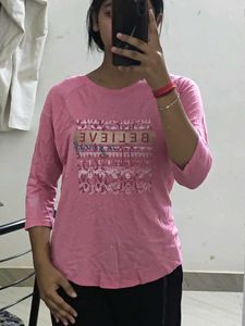 Cute Pink Graphic T-Shirt