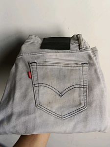 Levi's Light Grey Jeans