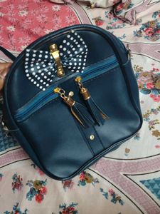 New Cute Blue Crossbody Bag