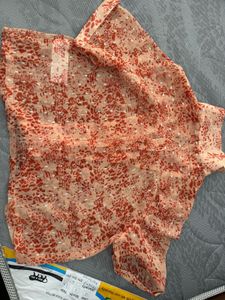 ONLY Chic Printed Short Sleeve Top
