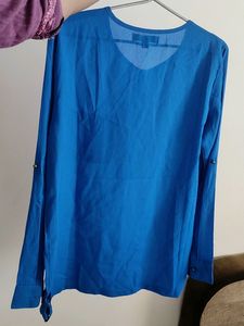 New Blue Top In Good Condition