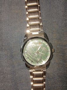 Tissot  luxury Green Dial Chronograph Watch