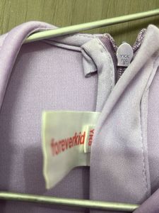 branded forever kids Lilac Puff  Dress for 8