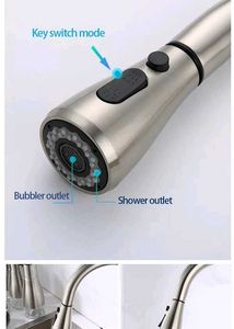 Single Lever Kitchen Sink Mixer 360 Degree Water
