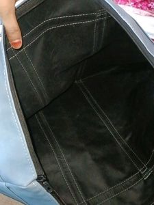 brand new Stylish light grey Suede big  Tote Bag