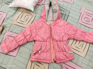 Cute Pink Kids Jacket Size 36
