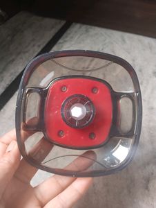 Quick And Easy Cut The Fruit And Vegetable  6 Blade Push Hand Chopper  (Red Colour)