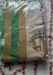 Embroidery Handloom Saree