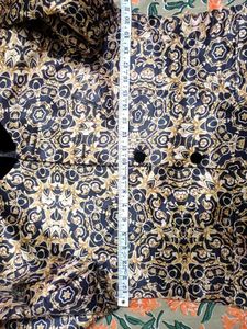 Men’s Printed Jodhpuri Blazer – Black &amp; Gold Flora
