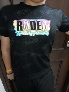 Rodeo Chicago Cowboy Graphic T-Shirt