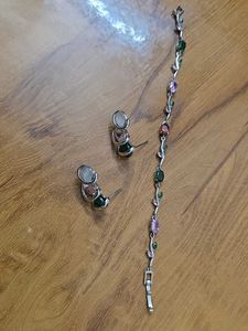 viral Braclet and Earnings set