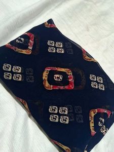 Beautiful Blue Printed Dupatta