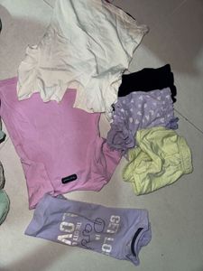Cute Girls Tops and shorts  - 6 Pack