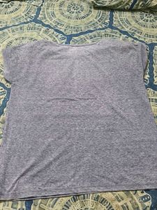 Purple Graphic oversized T-Shirt