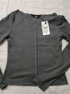 Long Sleeve Grey T-Shirt