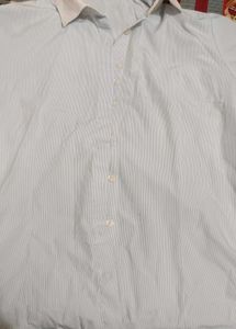 Classic Light Blue Short Sleeve Blouse